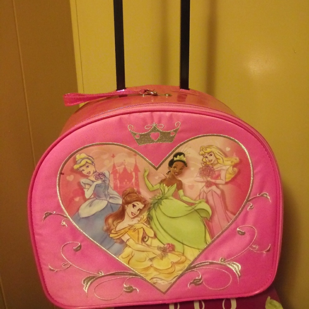 Cinderella suitcase on wheels